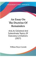 Essay On The Doctrine Of Remainders