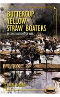 Buttercup Yellow Straw Boaters