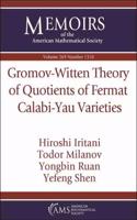 Gromov-Witten Theory of Quotients of Fermat Calabi-Yau Varieties