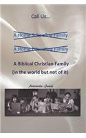 Call Us a Biblical Christian Family: A Vision for Home Schooling