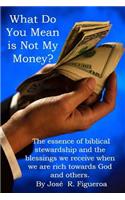 What Do You Mean is Not My Money?: The essence of biblical stewardship and the blessings we receive when we are rich towards God and others.(English)