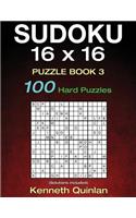 SUDOKU 16 x 16 Puzzle Book 3