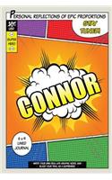 Superhero Connor: A 6 x 9 Lined Journal