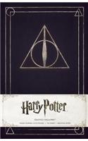 Harry Potter Deathly Hallows Hardcover Ruled Journal