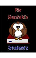 My Quotable Students