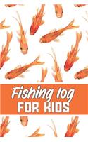 fishing log for kids