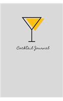 Cocktail Journal: Cocktails: Recipe & Tasting Journal