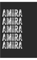 Name AMIRA Journal Customized Gift For AMIRA A beautiful personalized