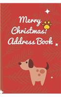Merry Christmas Address Book