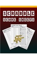 Scrabble Score Sheets