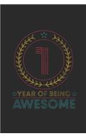1 Year Of Being Awesome