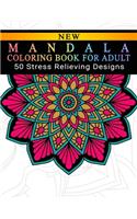 Mandala Coloring Book For Adult