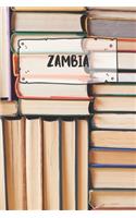 Zambia: Ruled Travel Diary Notebook or Journey Journal - Lined Trip Pocketbook for Men and Women with Lines