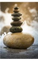 Well Balanced Smooth Stone Rock Cairn Journal: Take Notes, Write Down Memories in this 150 Page Lined Journal