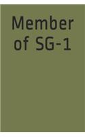 Member of Sg-1: A Themed Notebook Journal for Your Everyday Needs