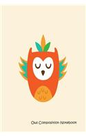 Owl Composition Notebook