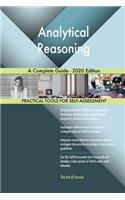 Analytical Reasoning A Complete Guide - 2020 Edition