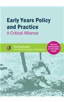 Early Years Policy and Practice