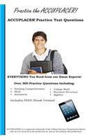Practice the Accuplacer: Accuplacer Practice Test Questions
