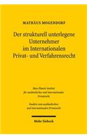 Der strukturell unterlegene Unternehmer im Internationalen Privat- und Verfahrensrecht: Eine vergleichende Untersuchung des europäischen und US-amerikanischen Rechts(360 Studien zum ausländischen und internationalen Privatrecht)