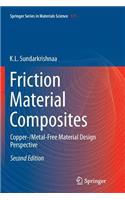 Friction Material Composites