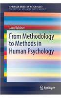 From Methodology to Methods in Human Psychology: (SpringerBriefs in Psychology)