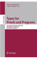 Types for Proofs and Programs
