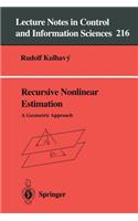 Recursive Nonlinear Estimation: A Geometric Approach