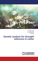 Genetic analysis for drought tolerance in castor