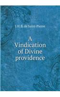 A Vindication of Divine providence