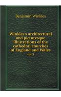 Winkles's architectural and picturesque illustrations of the cathedral churches of England and Wales vol 3: (English)