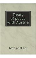 Treaty of peace with Austria