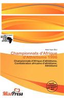 Championnats D'Afrique D'Athl Tisme 1996: (French)