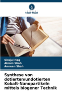 Synthese von dotierten/undotierten Kobalt-Nanopartikeln mittels biogener Technik