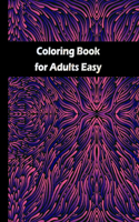 Coloring book for adults easy