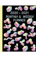 2020 - 2021 Weekly & Monthly Planner