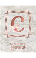 Low Vision Paper Journal