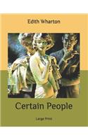 Certain People: Large Print