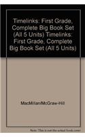 Timelinks: First Grade, Complete Big Book Set (All 5 Units)