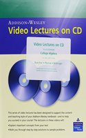 Video Lectures on CD with Optional Captioning for College Algebra