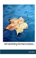 Introductory German Lessons...