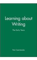 Learning About Writing