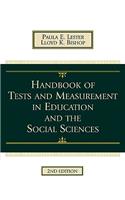 Handbook of Tests and Measurement in Education and the Social Sciences, Second Edition