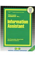 Information Assistant: Passbooks Study Guide