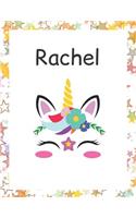 Rachel: Customized Lined Notebook for Girls