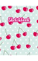 Sketchbook: Cute Drawing Note Pad and Sketch Book for Kids, Girls and Adult - Large 8.5 x 11 Matte Cover with White Interior (Perfect for Sketching, Coloring, W