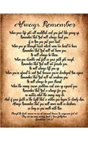 Always Remember SOAP Journal - Lamentations 3