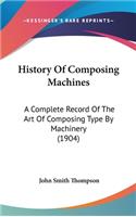 History Of Composing Machines