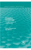 Common Knowledge (Routledge Revivals)