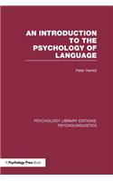 Introduction to the Psychology of Language (PLE